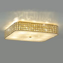 Citilux Портал CL324202 Люстра хрустальная Золото