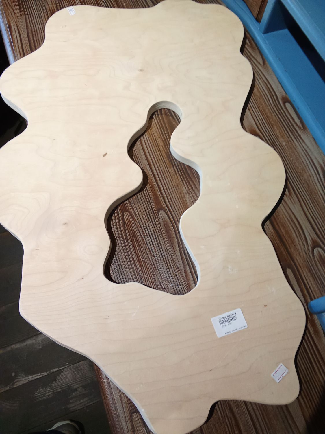 срез камня , фанера 45*72см