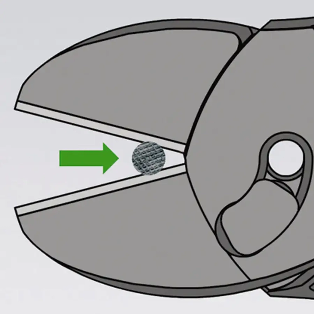 TwinForce® черненые 180 мм Knipex 73 71 180