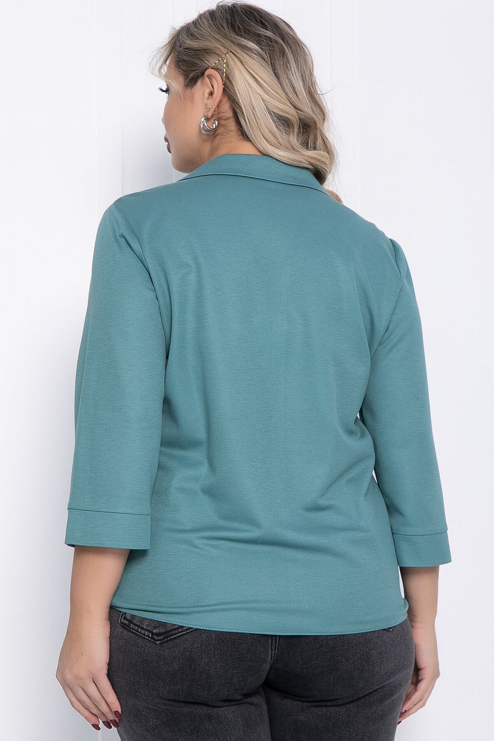 Блуза Монокини (светло-зеленое) Б12359-18 LT Collection