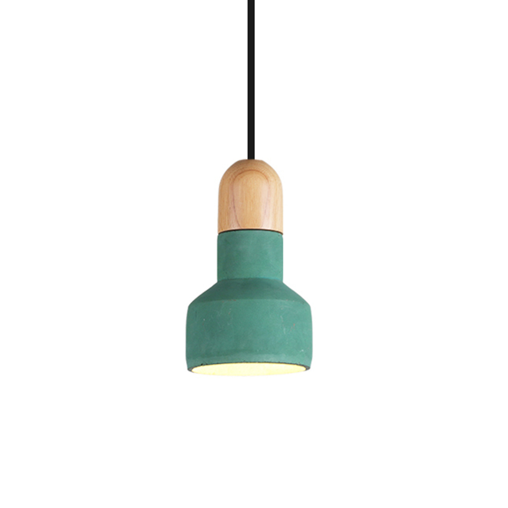 Pendant design lamp  QIE BAMBOO by Bentu Design (Green)