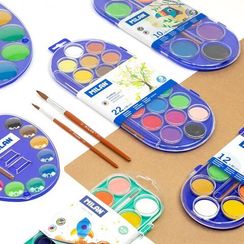 Sulu boya\Set of 12 watercolour tablets ø30mm