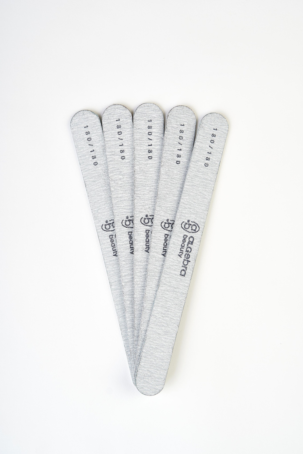 Пилки на деревянной основе, серые, размер Л Плюс 50 шт