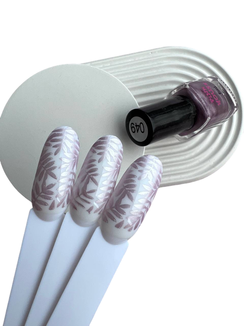 Лак для стемпинга 049 Pink House, 6 мл