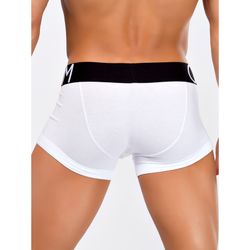 Мужские трусы боксеры белые Opium Boxer R108