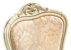 Стул Руджеро слоновая кость / патина золото