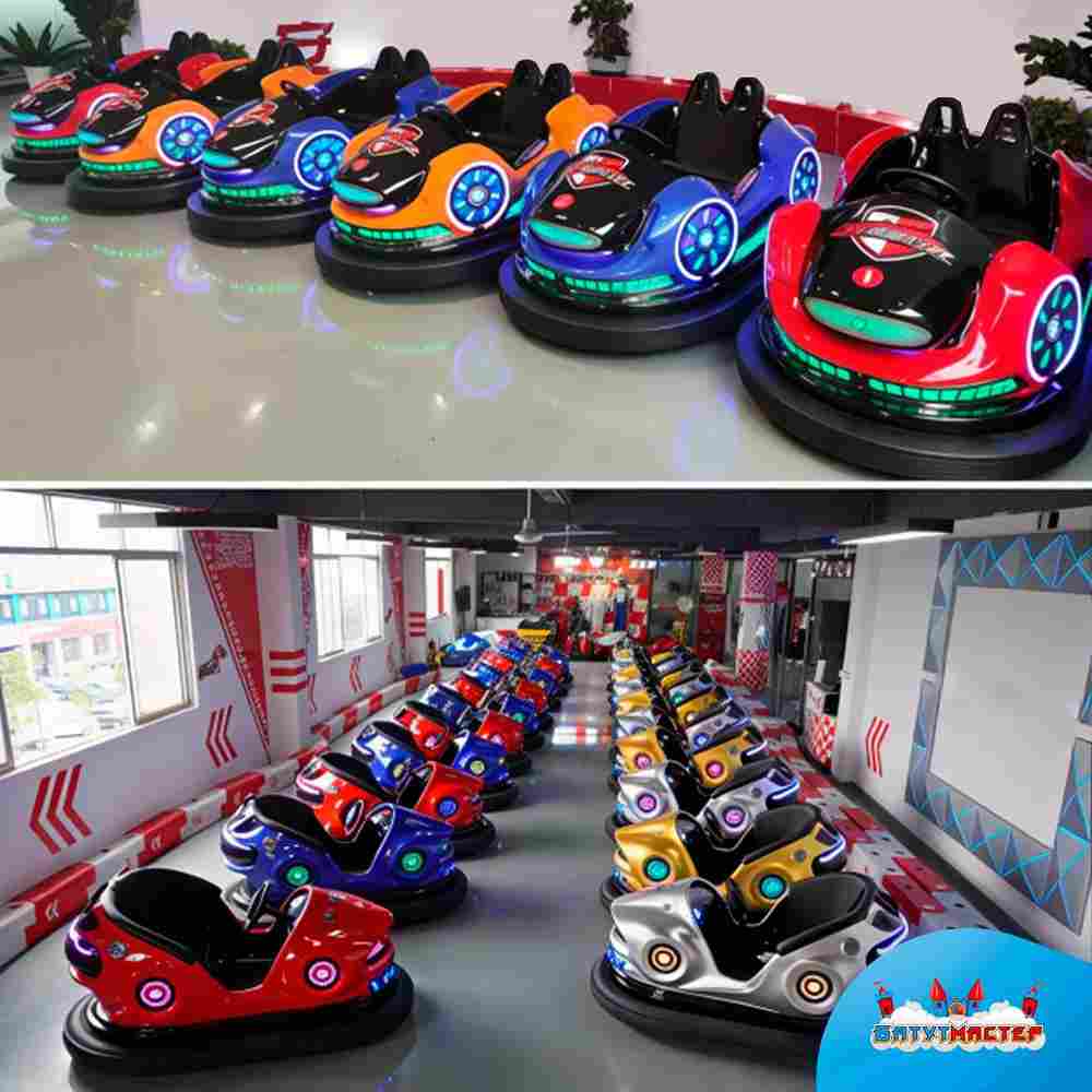 Электрическая бамперная машинка «Пульсар» с пультом управления для детей и взрослых