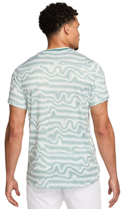 Мужская теннисная футболка Nike Court Advantage Tennis Top - Мятный