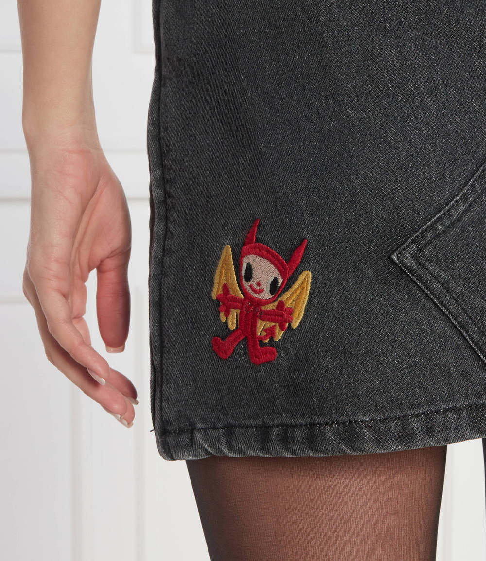 Джинсовая юбка Zadig&amp;Voltaire - черный(WWSK00367)