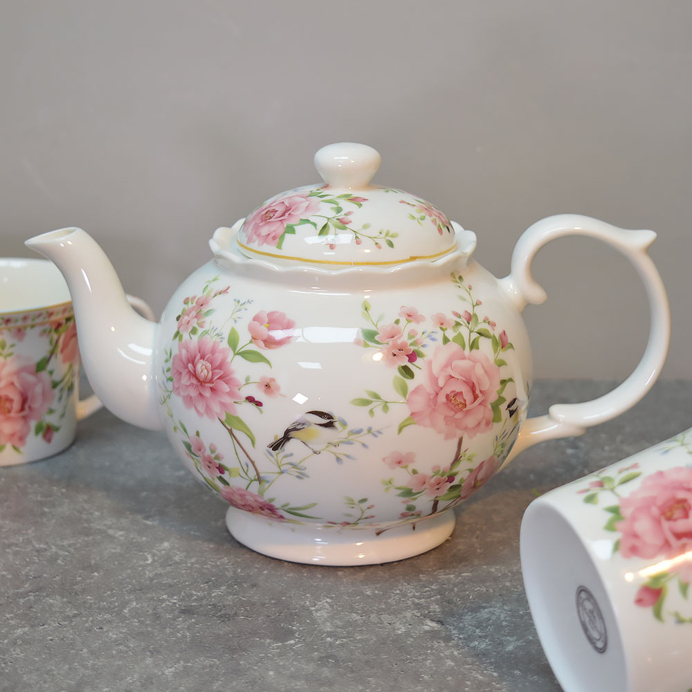 Чайный набор 9 предметов 250мл "Wild rose"