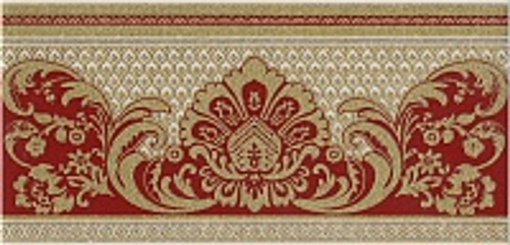 Kerama Marazzi Бордюр Даниэли красный обрезной 30х14,5х9 HGD\C103\11109R