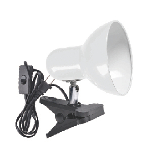 Светильник GTL-048 железный на прищепке белый (глянец) е27  (1/40)