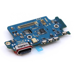 Samsung Galaxy S24 (SM-S921B) нижняя плата зарядки (Субплата) + Считыватель SIM карт (ORIG-SP)