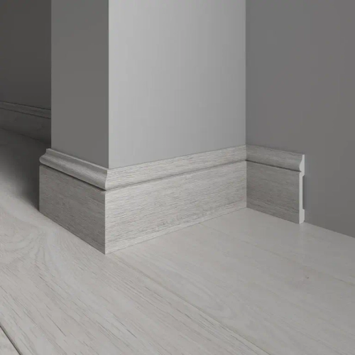 005-89SH Напольный плинтус (79*13*2400мм)/24шт, шт