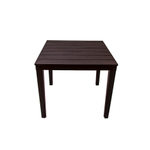 Стол пластиковый Прованс арт.3724-МТ003 квадратный (шоколад)