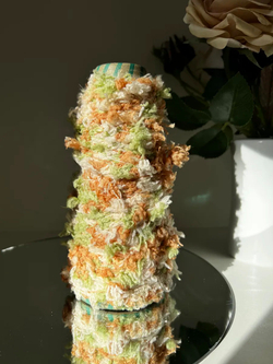 Пряжа Единорог UNICORN мультиколор с шишибриками 50 g