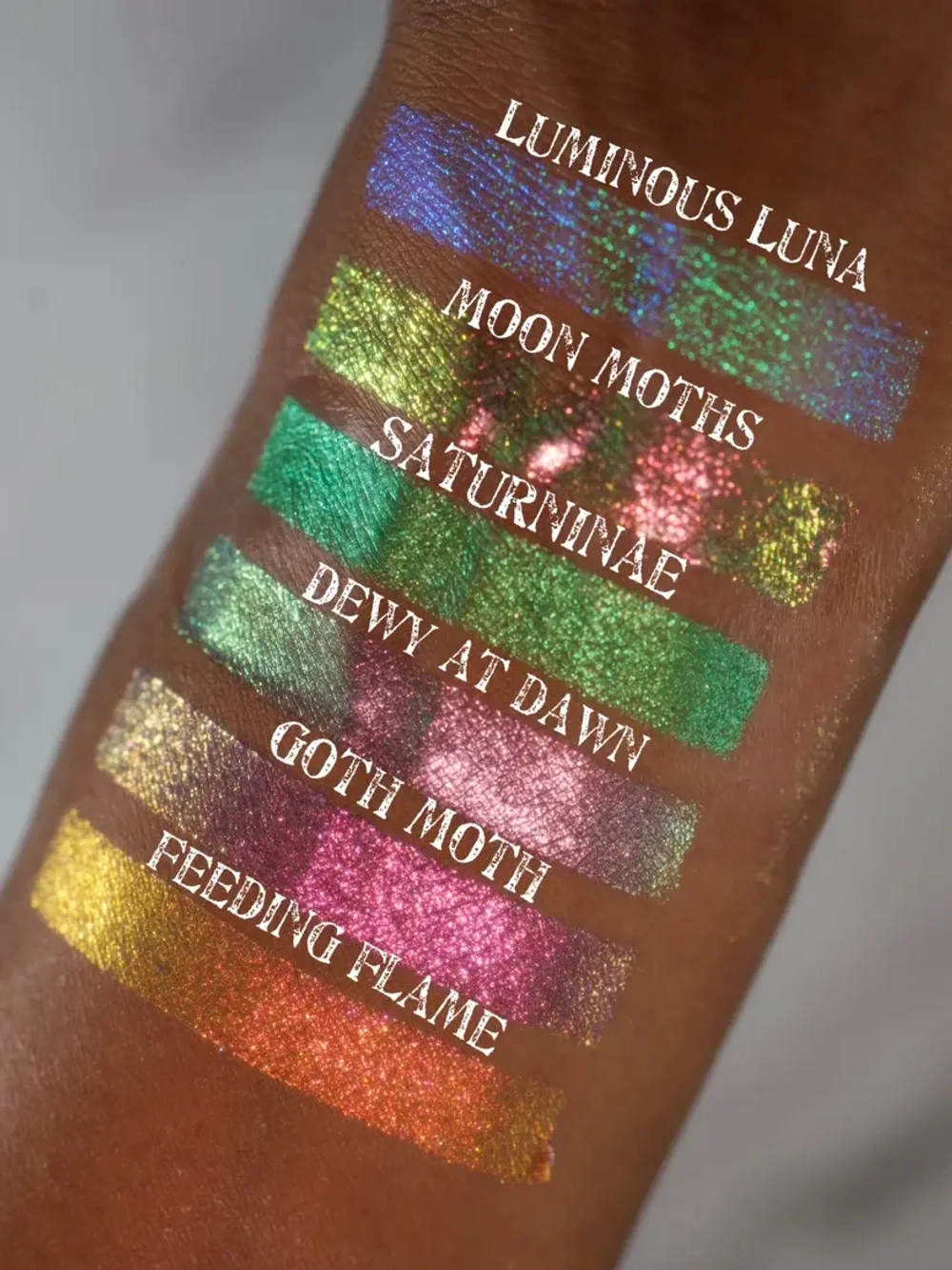 Dieverune Cosmetics Mini Moth and the Moon palette