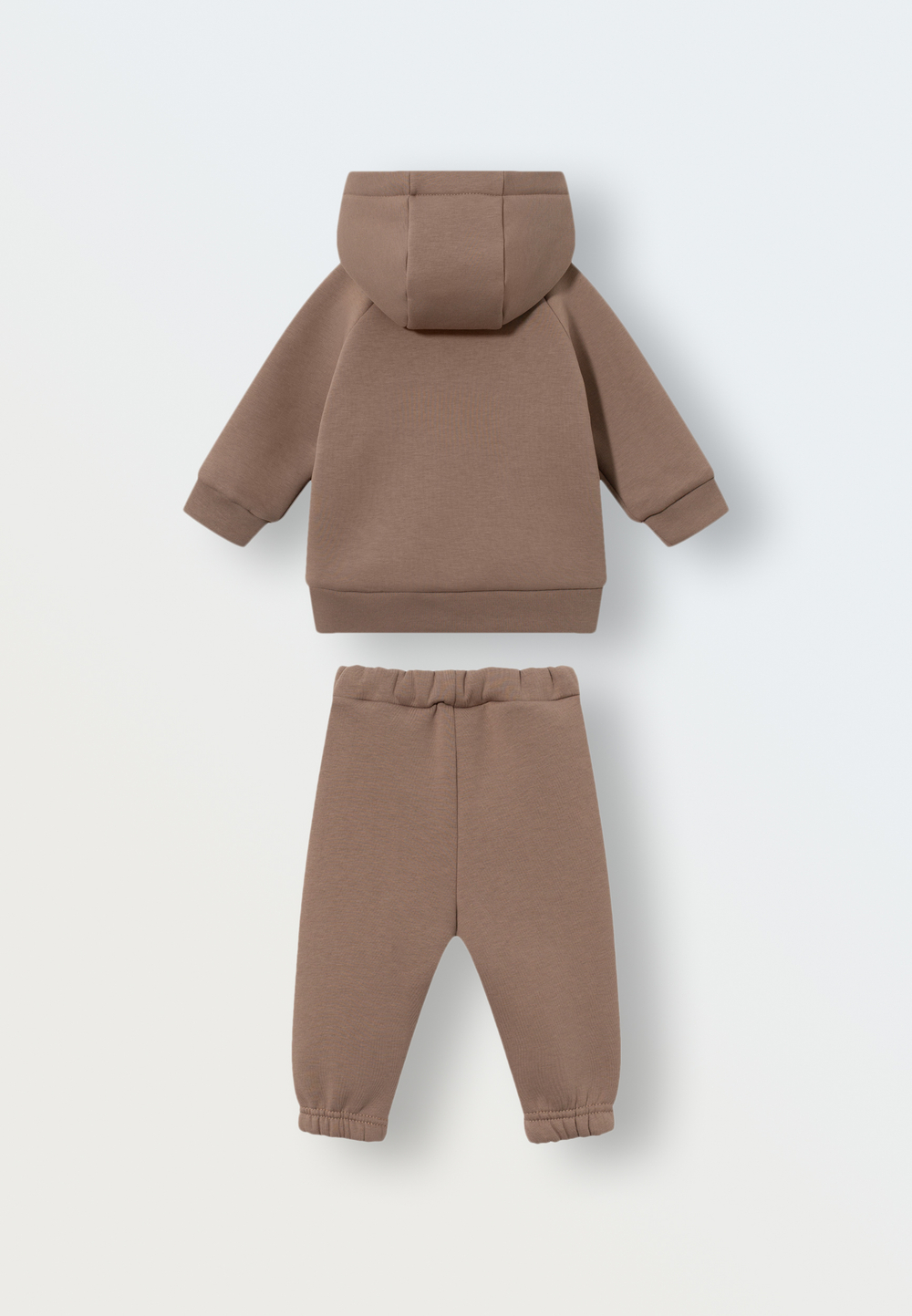 1631-203 Костюм из футера (капучино)