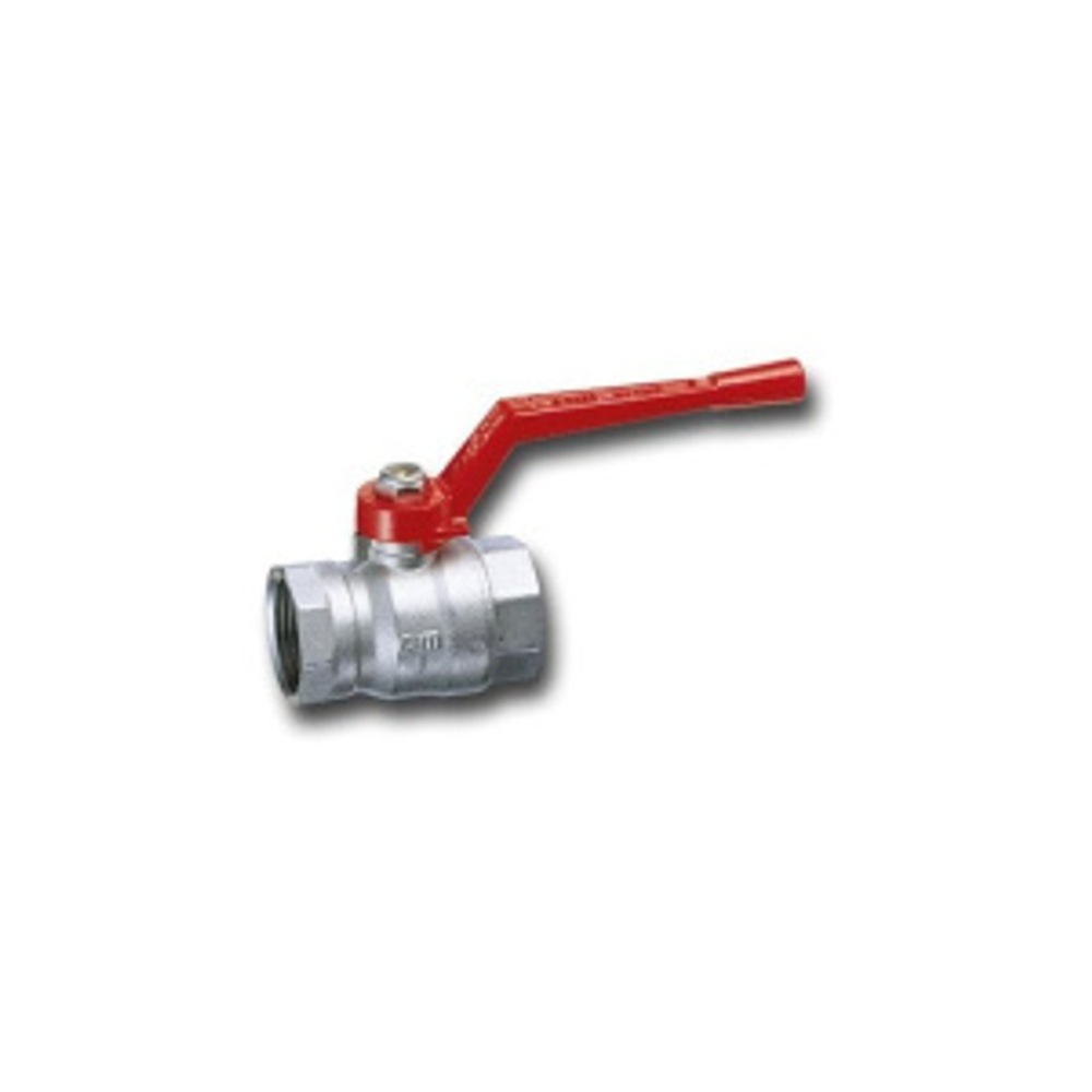 Кран шаровой серии RED6, 1/2" ВВ, ручка-рычаг CIM RED 6 12 (Арт.:CIM RED 6 12)