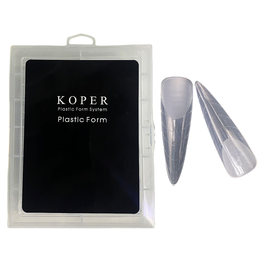 Верхние формы для наращивания ногтей с разметкой 120шт №28