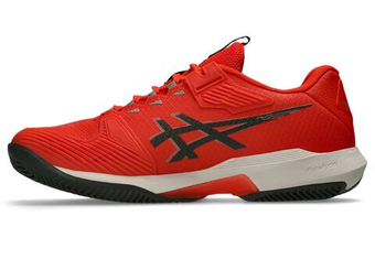 Мужские кроссовки теннисные Asics Solution Speed FF 4 Clay - cherry tomato/vintage khaki