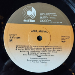 Винтажная виниловая пластинка LP ABBA АББА Arrival (Japan 1978) (Obi) Why Did It Have To Be Me