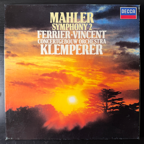 Малер - Симфония №2 2LP (Англия 1982г.) Т