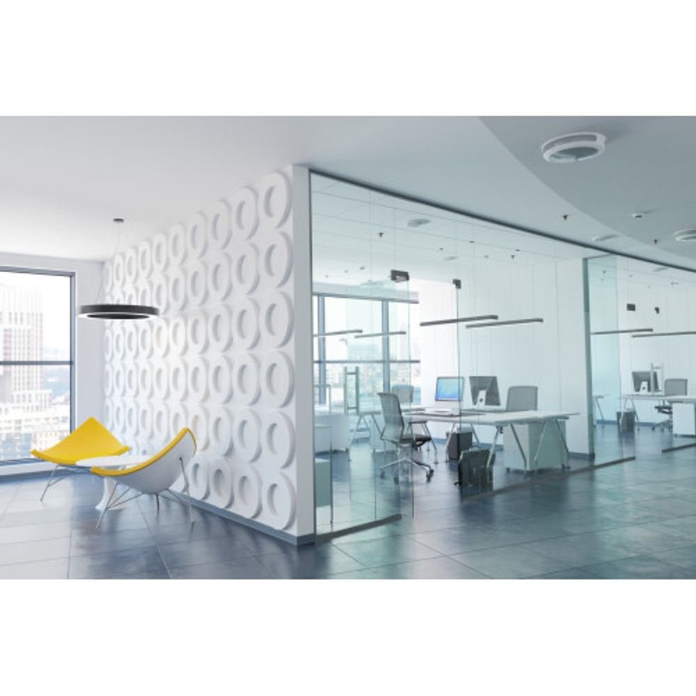 Светильник LED ЭРА Geometria SPO-134-B-40K-056 Ring 56Вт 4000К 4200Лм IP40 800*800*80 черный подвесной | Декоративные светильники Geometria