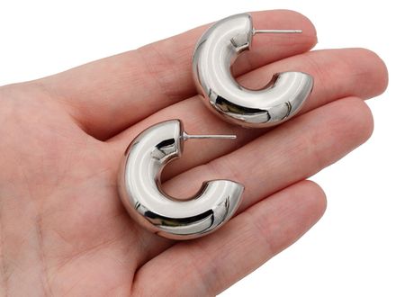 Серьги-Кольца "Глянец" 30мм