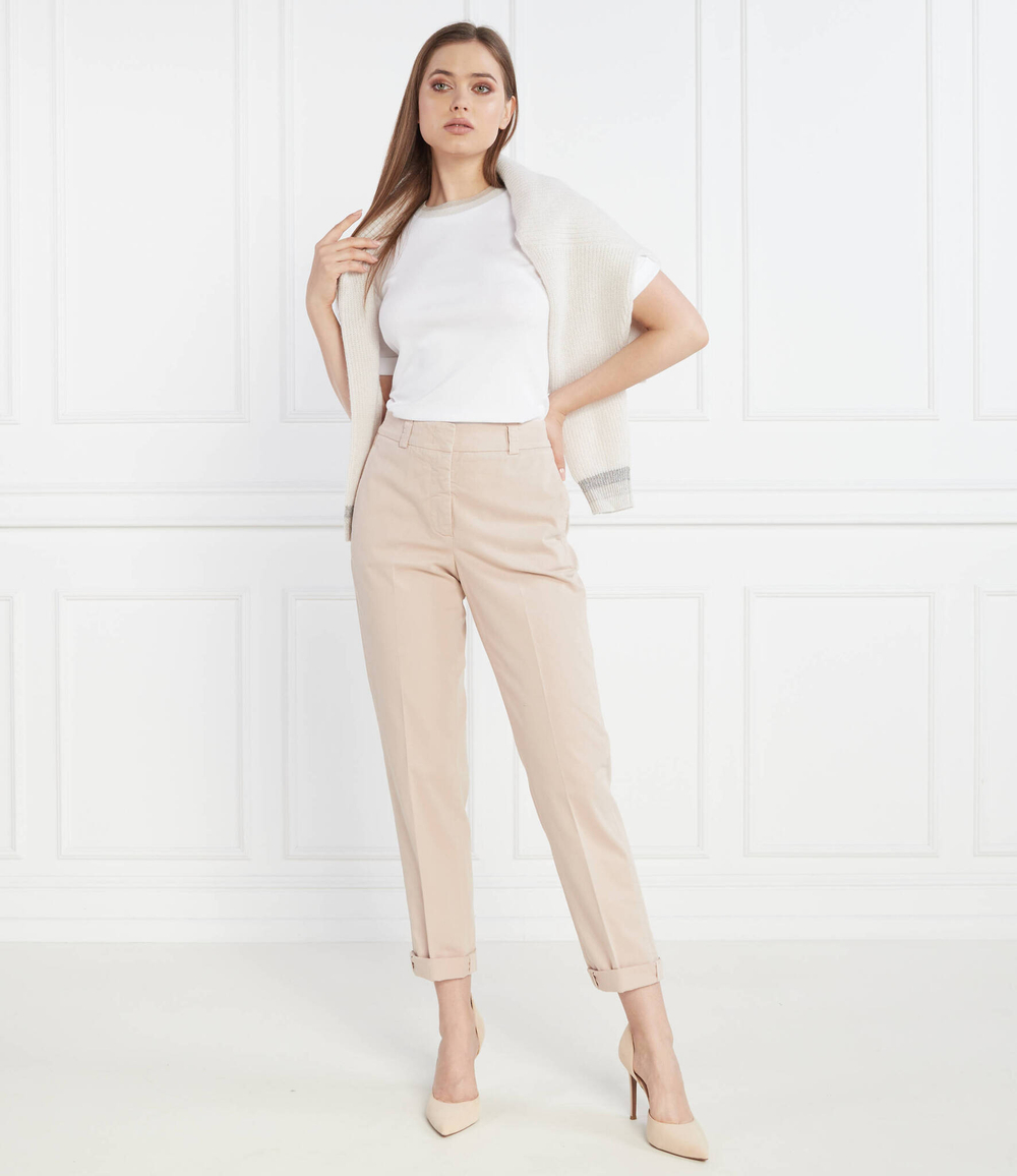 Хлопковая футболка Peserico - белый(S06930J0 5669C)