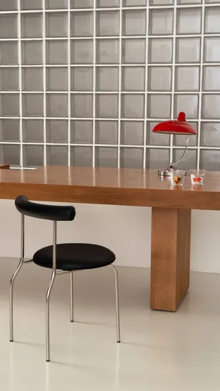 Cтул Rider, черная экокожа