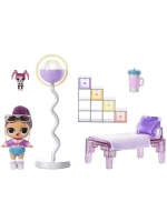 Кукла Лол Lol Hangout Spaces Bling Queen с мебелью Зимняя серия