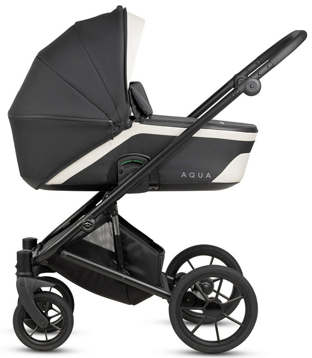 Детская коляска Noordi Aqua V2 3 в 1 с автокреслом Terra Edusky Black 1482636 Black