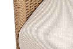 "Аликанте" лаунж-зона из искусственного ротанга, цвет соломенный