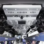 Защита днища 8мм для Toyota Land Cruiser Prado 250 LC250 2024