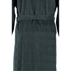 Элитный халат велюровый мужской 3807 антрацит от Cawo Германия