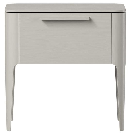 Тумба прикроватная Type oak 1 ящик (серо-бежевый)