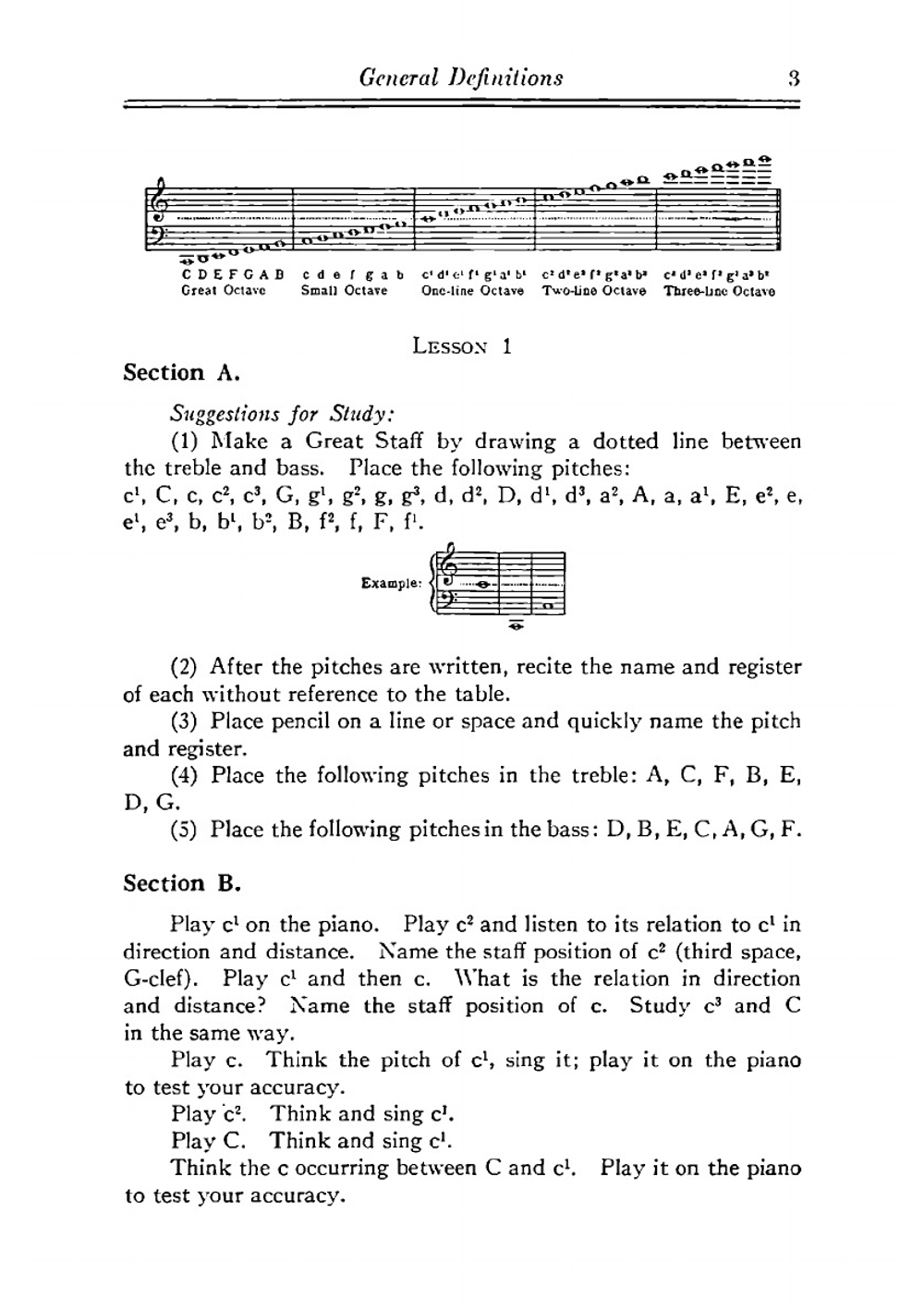 Ear-training and sight-singing applied to elementary musical theory, a practical and coördinated course for schools and private study | George Anson Wedge