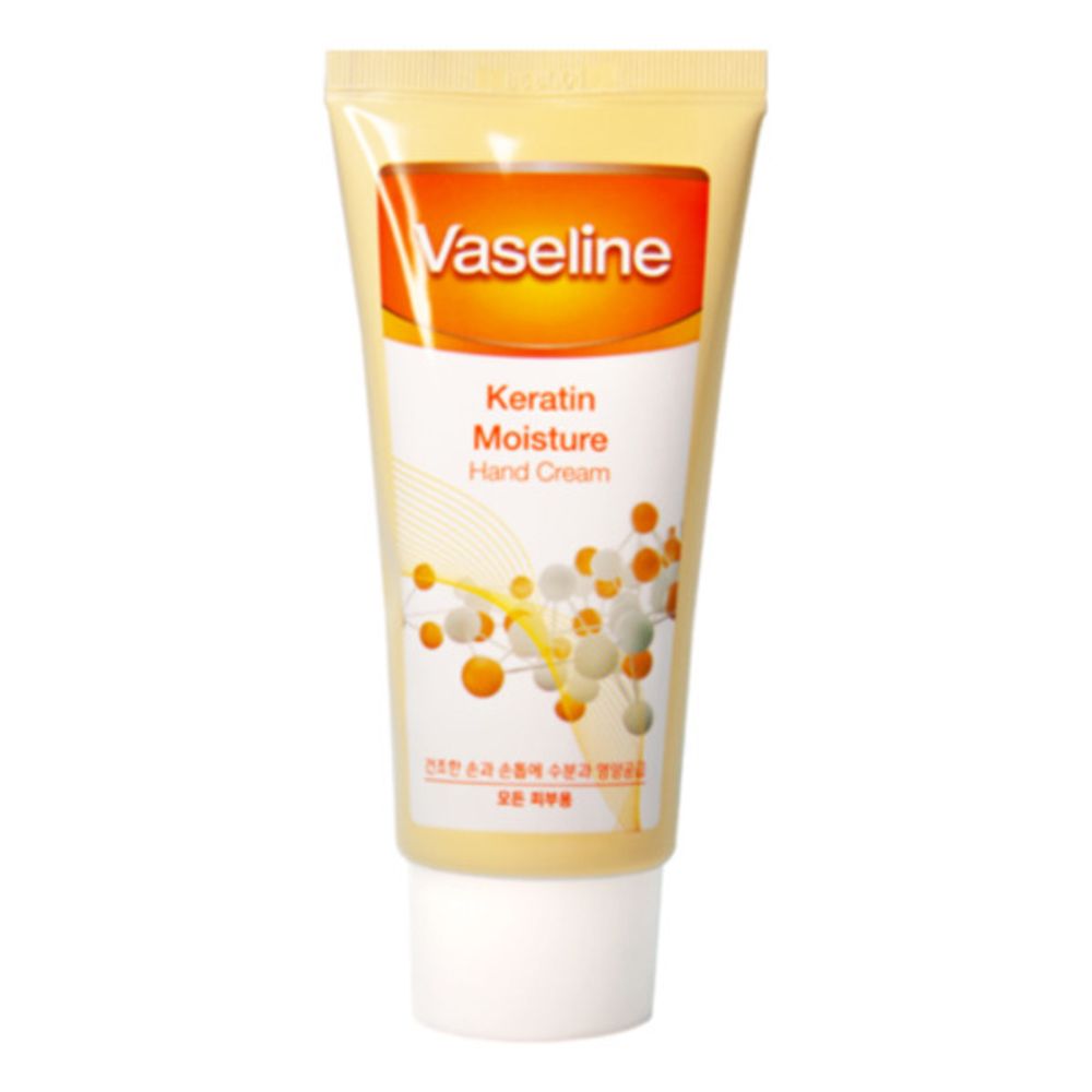FoodaHolic  Vaseline Keratin Moisture Hand Cream крем для рук и ногтей с кератином