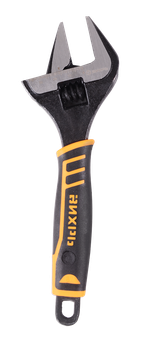 Разводной ключ с тонкими губками, фосфатированный, 200 мм, Вихрь