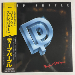 Винтажная виниловая пластинка LP Deep Purple Perfect Strangers (Japan 1984) (Obi) Under The Gun