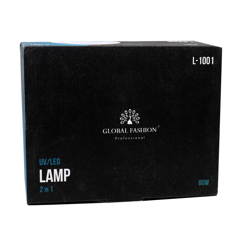 Лампа для ногтей Global Fashion Led/UV 80W, L-1001-purple