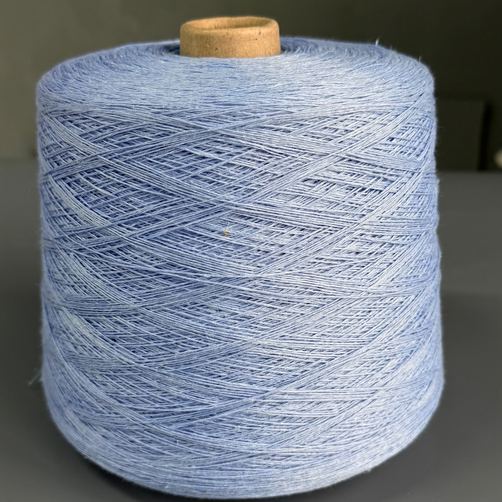 Пряжа TOSCANO Pratolino/3 (100% лен), 660 м/100 гр, голубой горизонт