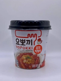 Рисовые палочки Topokki в соусе Кимчи , Kimchi Toppoki