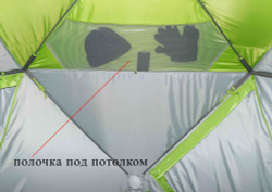 Утепленная зимняя палатка Лотос куб 3 Компакт Термо