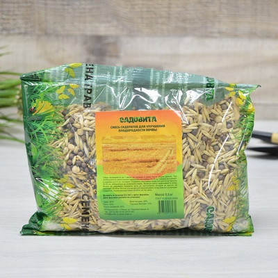 Смесь сидератов для улучшения плодородия почвы 0,5кг Садовита
