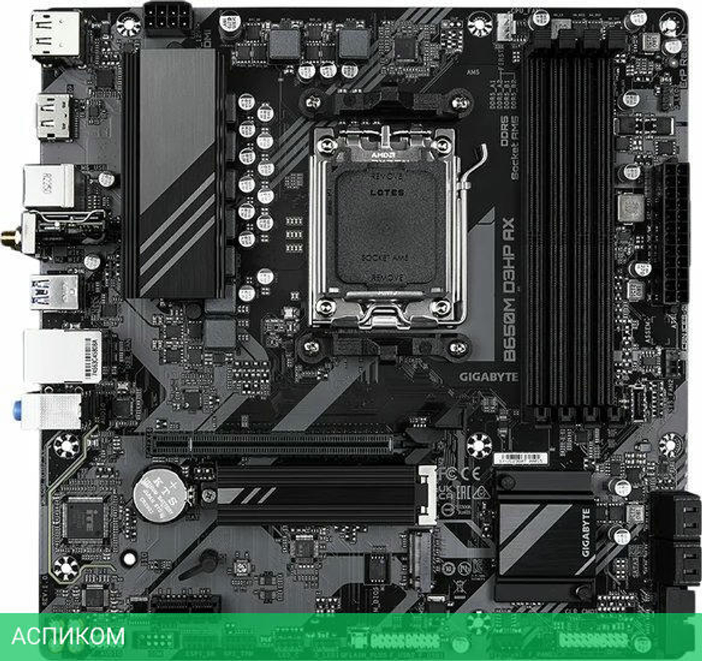 Материнская плата GigaByte B650M D3HP rev. 1.2