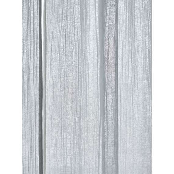 Штора из муслина с декором синего цвета из коллекции essential, 150х290 см