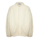 Бомбер ROSIE из шерсти букле, Кремовый