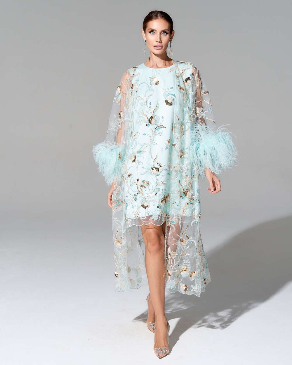 Платье Aquamarine